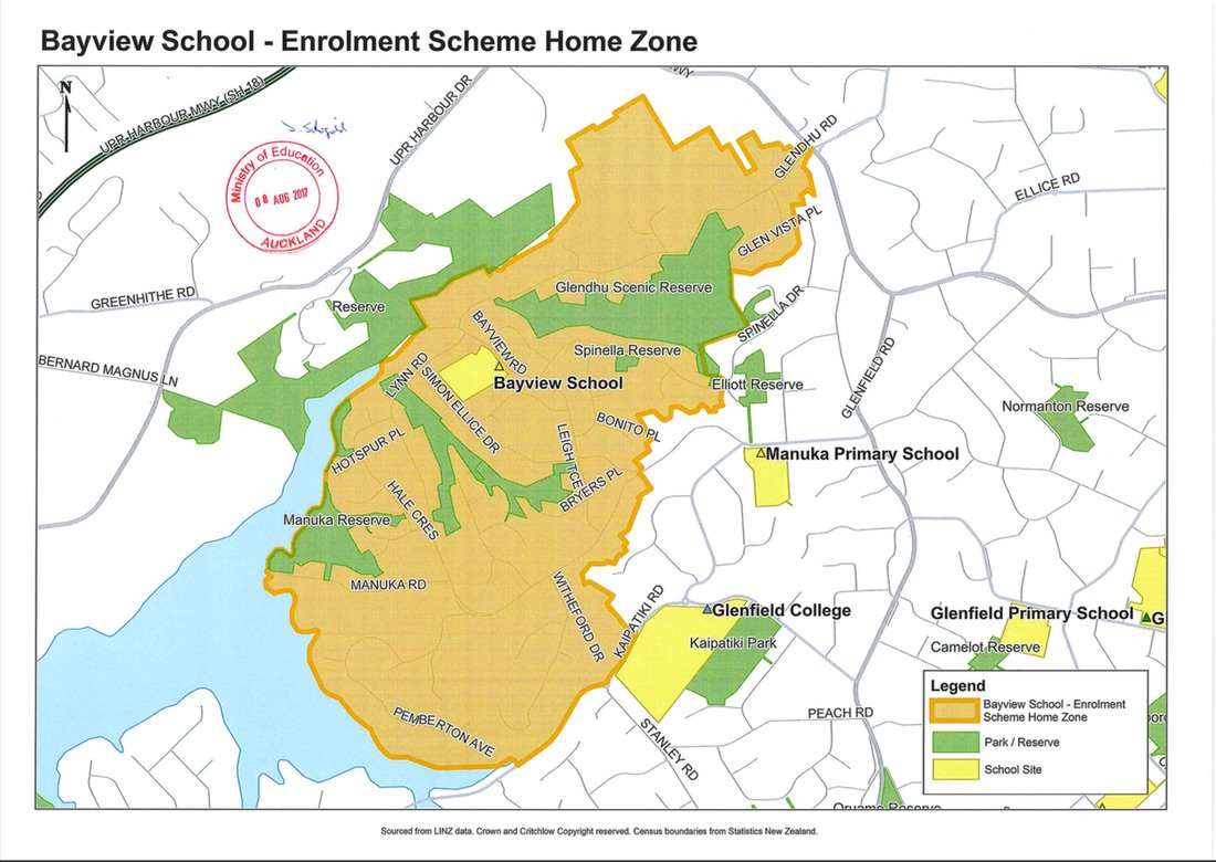 Enrolment – Bayview School